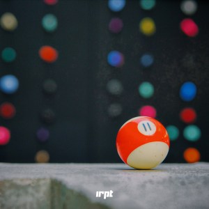 A billiard ball in Perimeter institute main hall saying "11"
